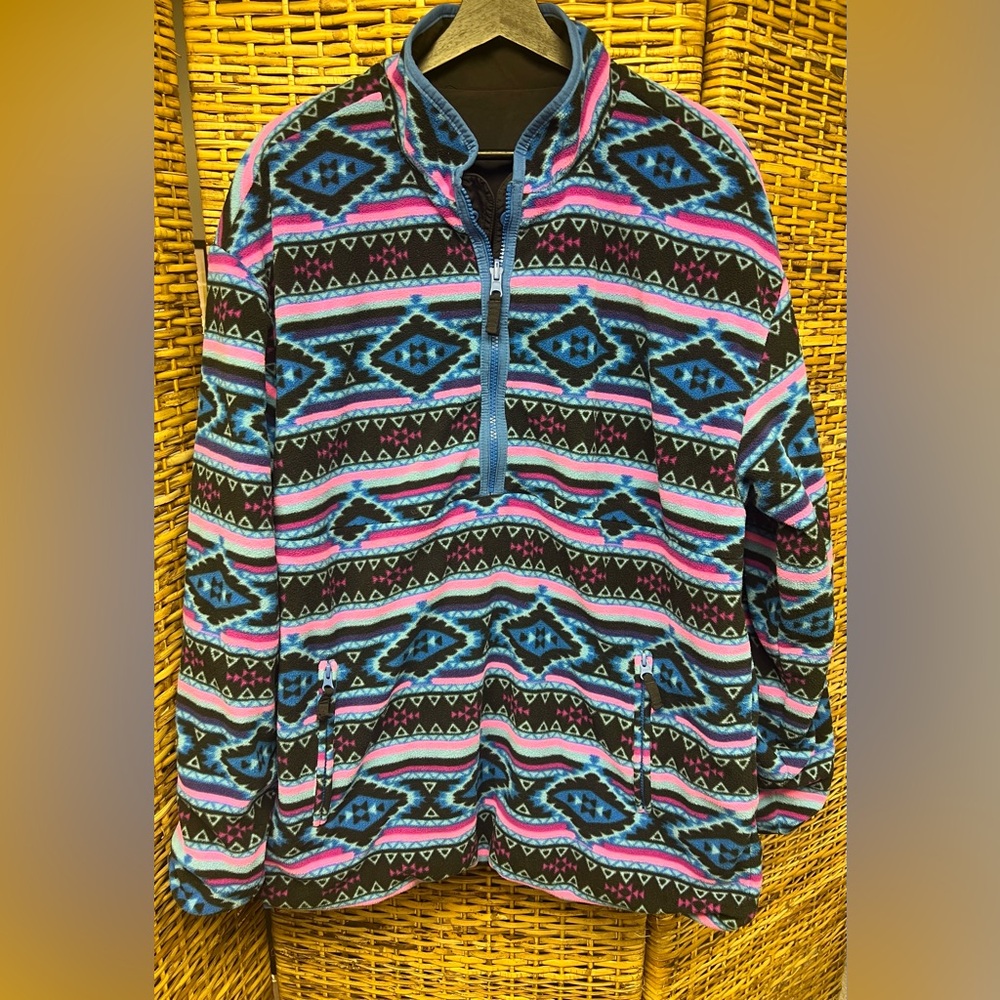 Chubbies- Reversible- Weekend Pullover- XLarge- Black, Pattern - Picture 5 of 7
